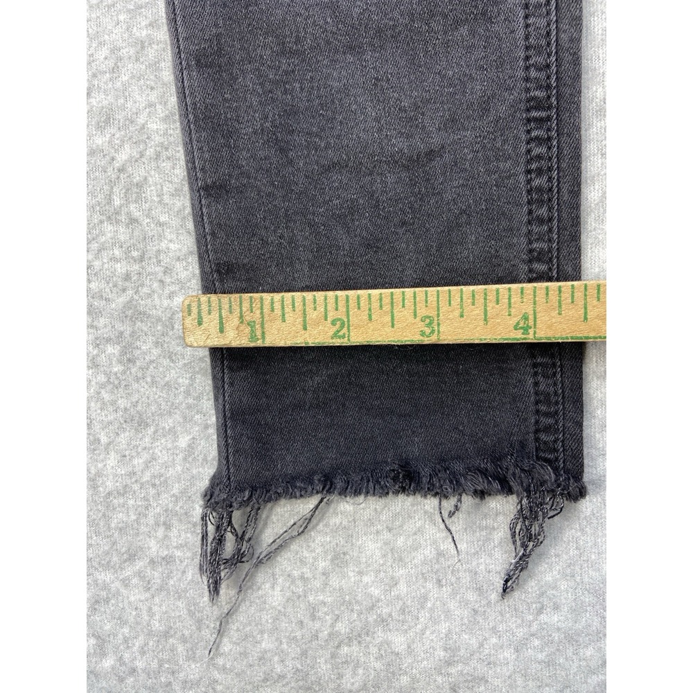 Rag And Bone Womens Jeans 26x28 Black Jean Distressed Skinny Legging Frayed Hem - Picture 6 of 12